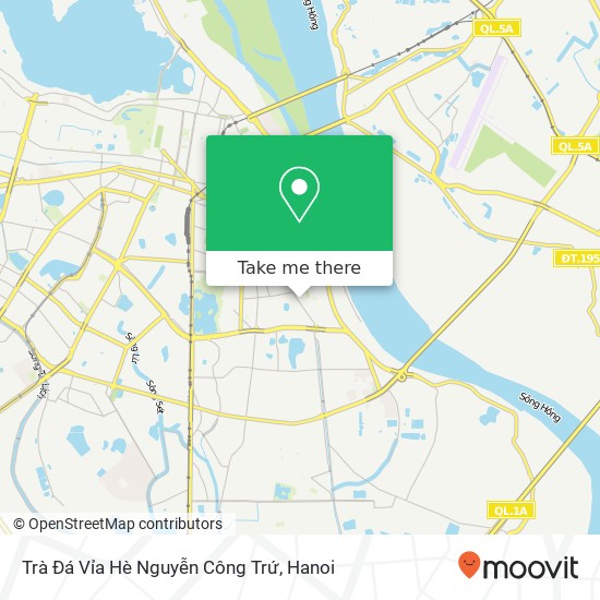 Trà Đá Vỉa Hè Nguyễn Công Trứ map