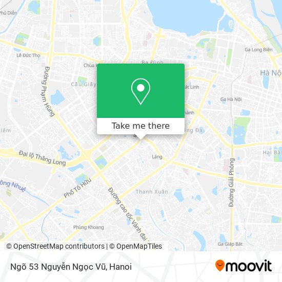 Ngõ 53 Nguyễn Ngọc Vũ map