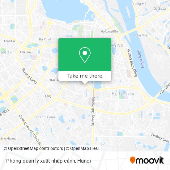 Phòng quản lý xuất nhập cảnh map