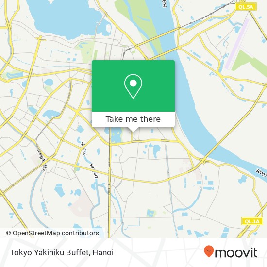 Tokyo Yakiniku Buffet map