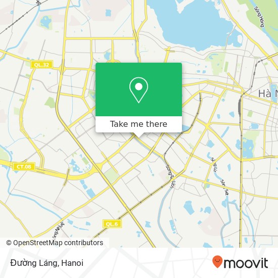 Đường Láng map