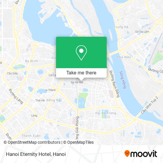 Hanoi Eternity Hotel map