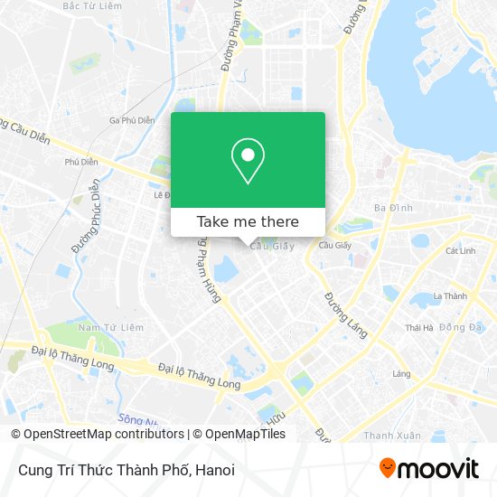 Cung Trí Thức Thành Phố map