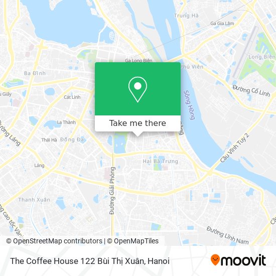 The Coffee House 122 Bùi Thị Xuân map