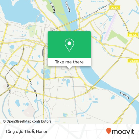 Tổng cục Thuế map