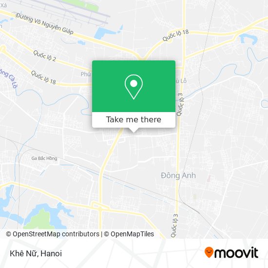 Khê Nữ map