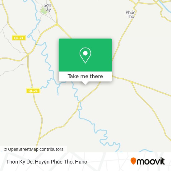 Thôn Kỳ Úc, Huyện Phúc Thọ map
