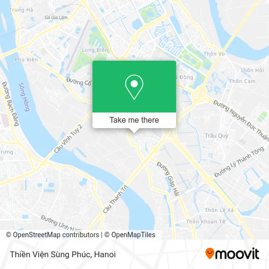 Thiền Viện Sùng Phúc map