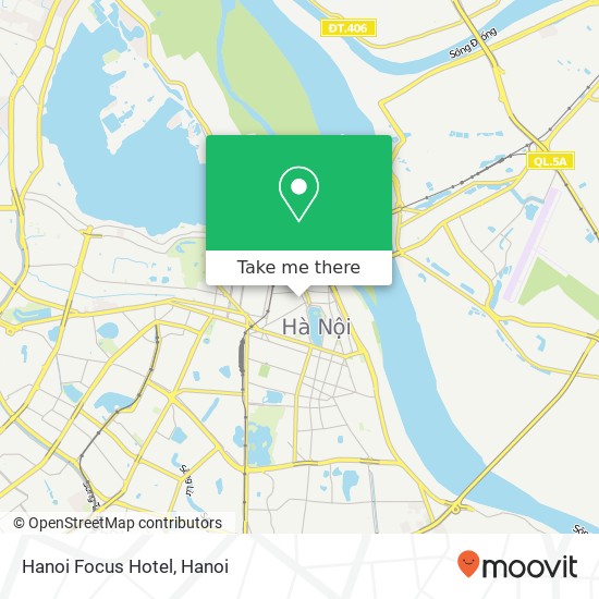 Hanoi Focus Hotel map