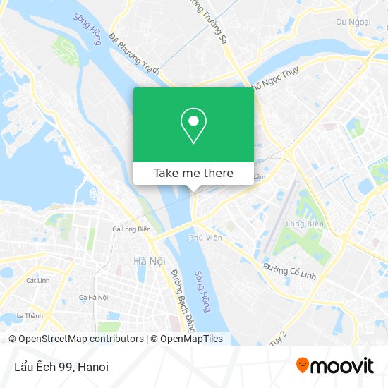 Lẩu Ếch 99 map