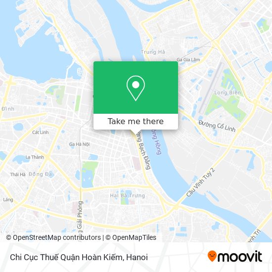 Chi Cục Thuế Quận Hoàn Kiếm map