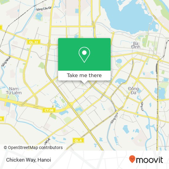 Chicken Way map