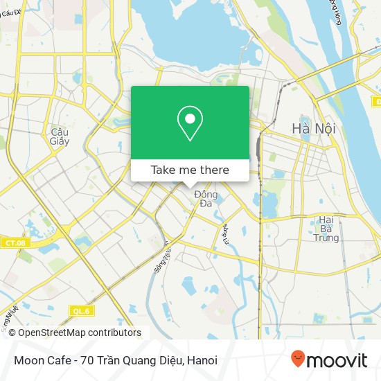 Moon Cafe - 70 Trần Quang Diệu map