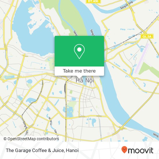 The Garage Coffee & Juice map