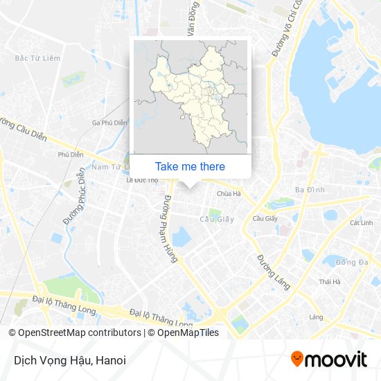 Dịch Vọng Hậu map