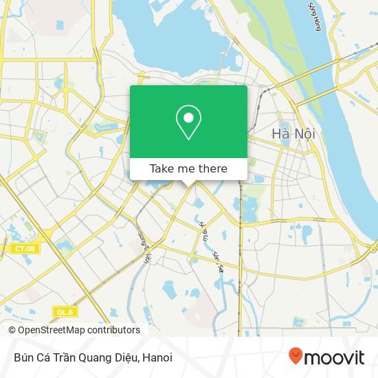 Bún Cá Trần Quang Diệu map
