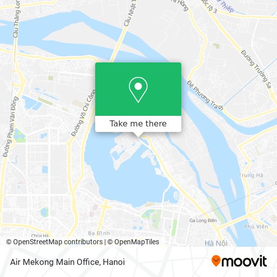 Air Mekong Main Office map