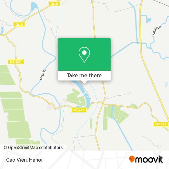 Cao Viên map