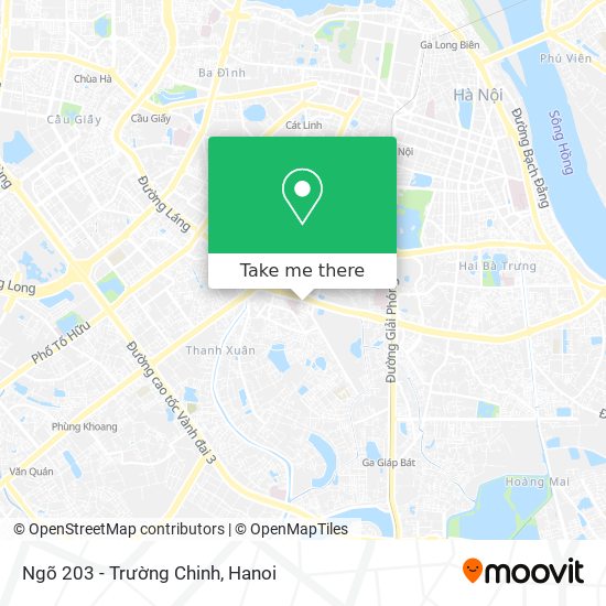 Ngõ 203 - Trường Chinh map