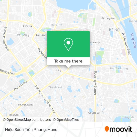 Hiệu Sách Tiền Phong map