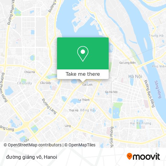 đường giảng võ map