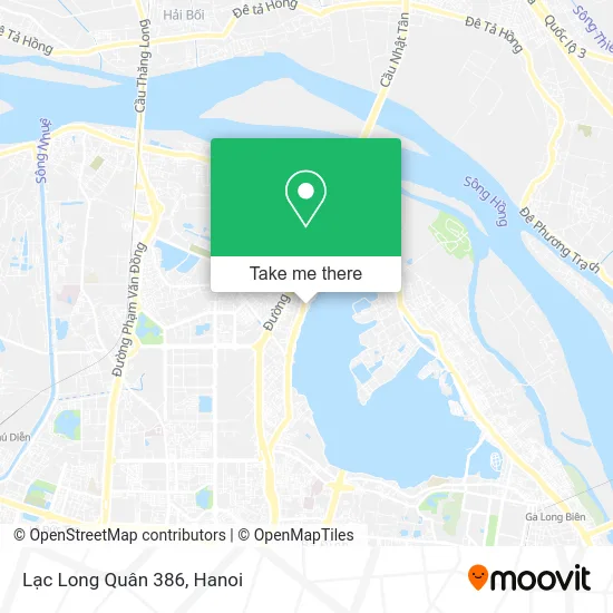 Lạc Long Quân 386 map