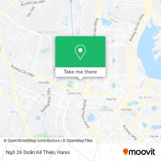 Ngõ 26 Doãn Kế Thiện map
