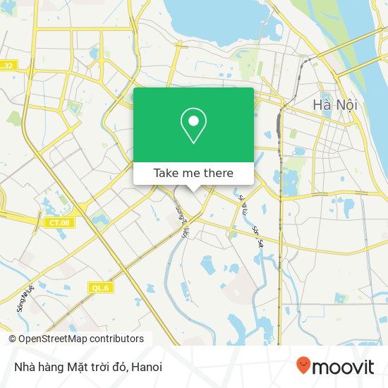 Nhà hàng Mặt trời đỏ map