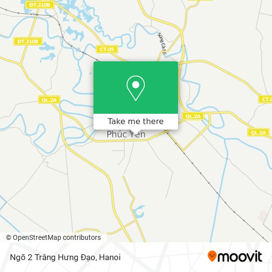 Ngõ 2 Trâng Hưng Đạo map