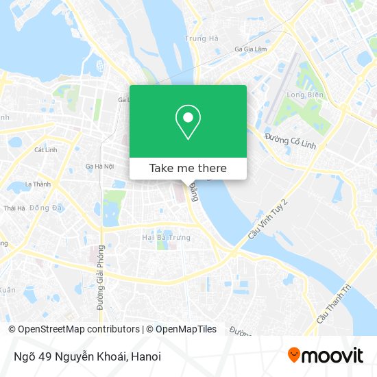 Ngõ 49 Nguyễn Khoái map