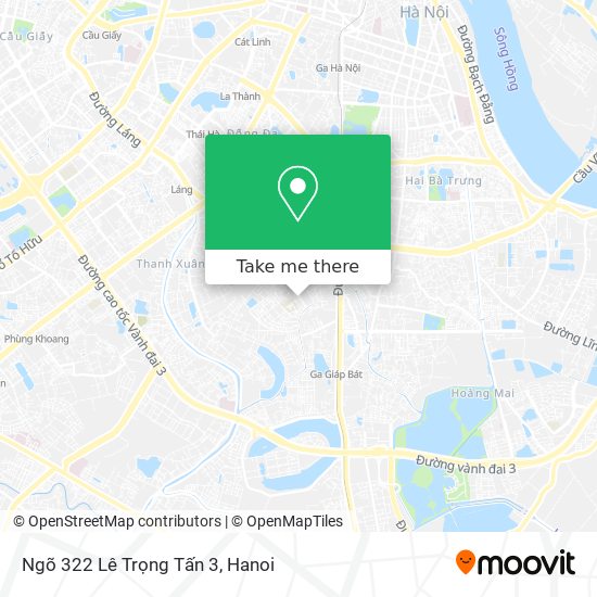 Ngõ 322 Lê Trọng Tấn 3 map