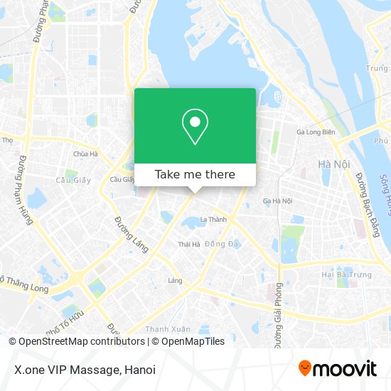 X.one VIP Massage map