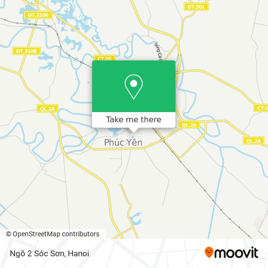 Ngõ 2 Sóc Sơn map