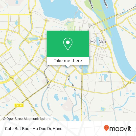 Cafe Bat Bao - Ho Dac Di map