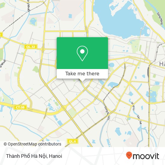 Thành Phố Hà Nội map