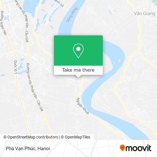 Phà Vạn Phúc map