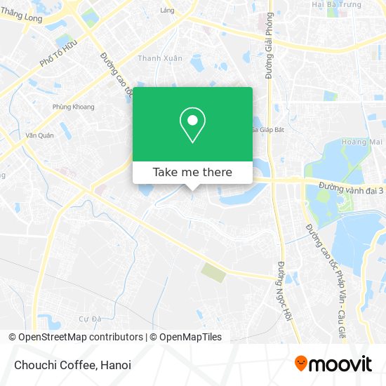 Chouchi Coffee map