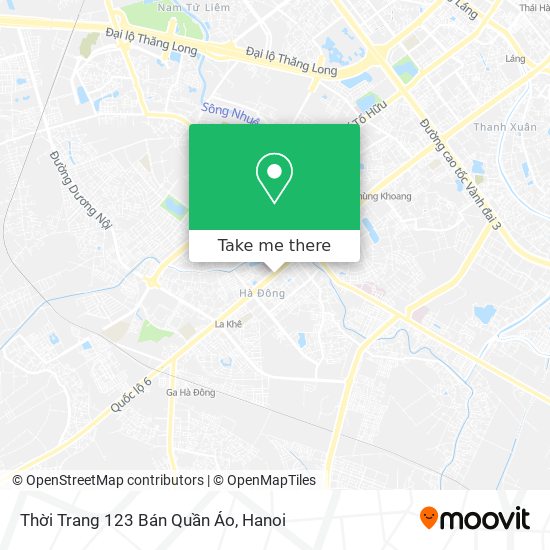 Thời Trang 123 Bán Quần Áo map
