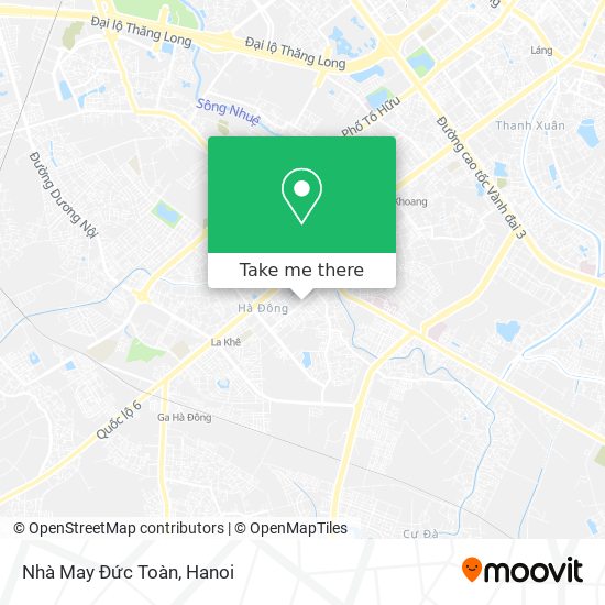 Nhà May Đức Toàn map