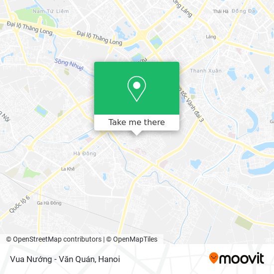 Vua Nướng - Văn Quán map