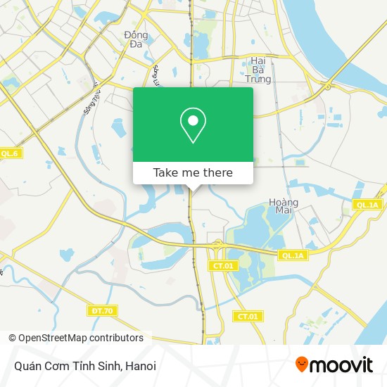 Quán Cơm Tỉnh Sinh map