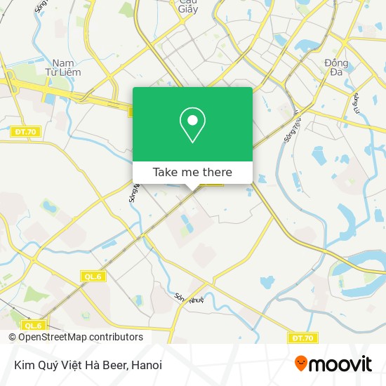 Kim Quý Việt Hà Beer map