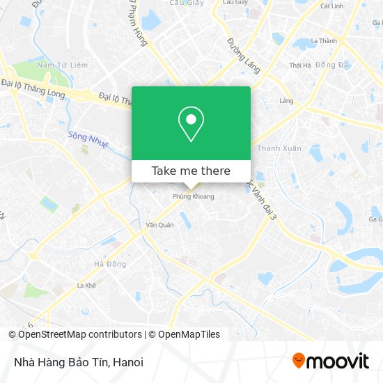 Nhà Hàng Bảo Tín map