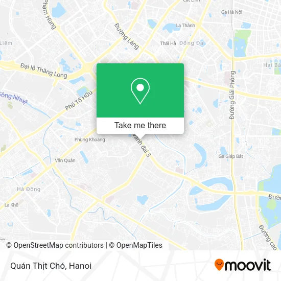 Quán Thịt Chó map