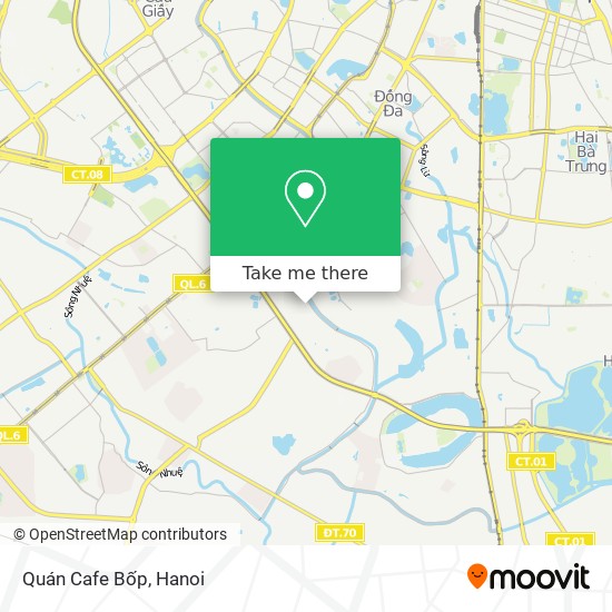 Quán Cafe Bốp map