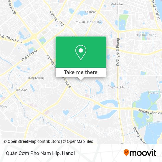 Quán Cơm Phở Nam Híp map