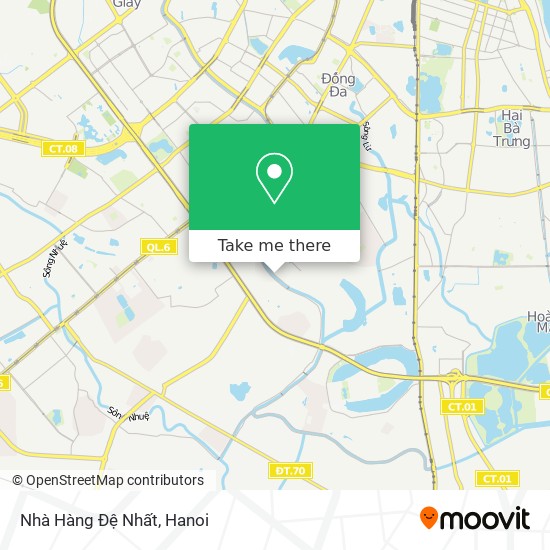 Nhà Hàng Đệ Nhất map