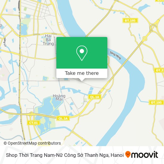 Shop Thời Trang Nam-Nữ Công Sở Thanh Nga map