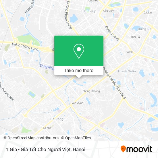 1 Giá - Giá Tốt Cho Người Việt map