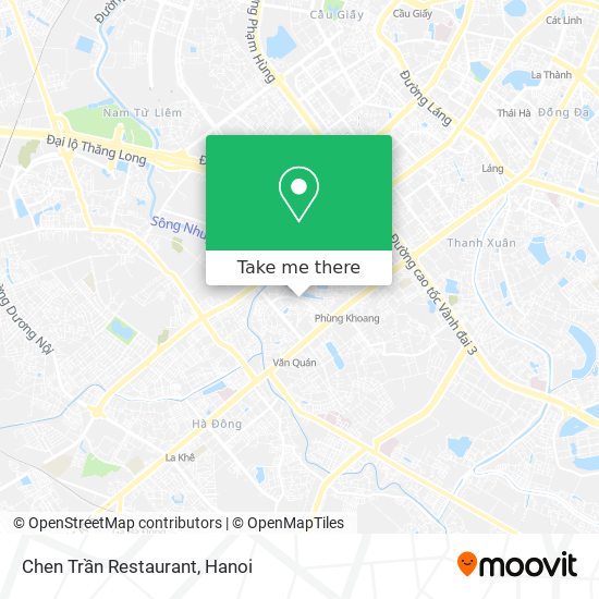 Chen Trần Restaurant map